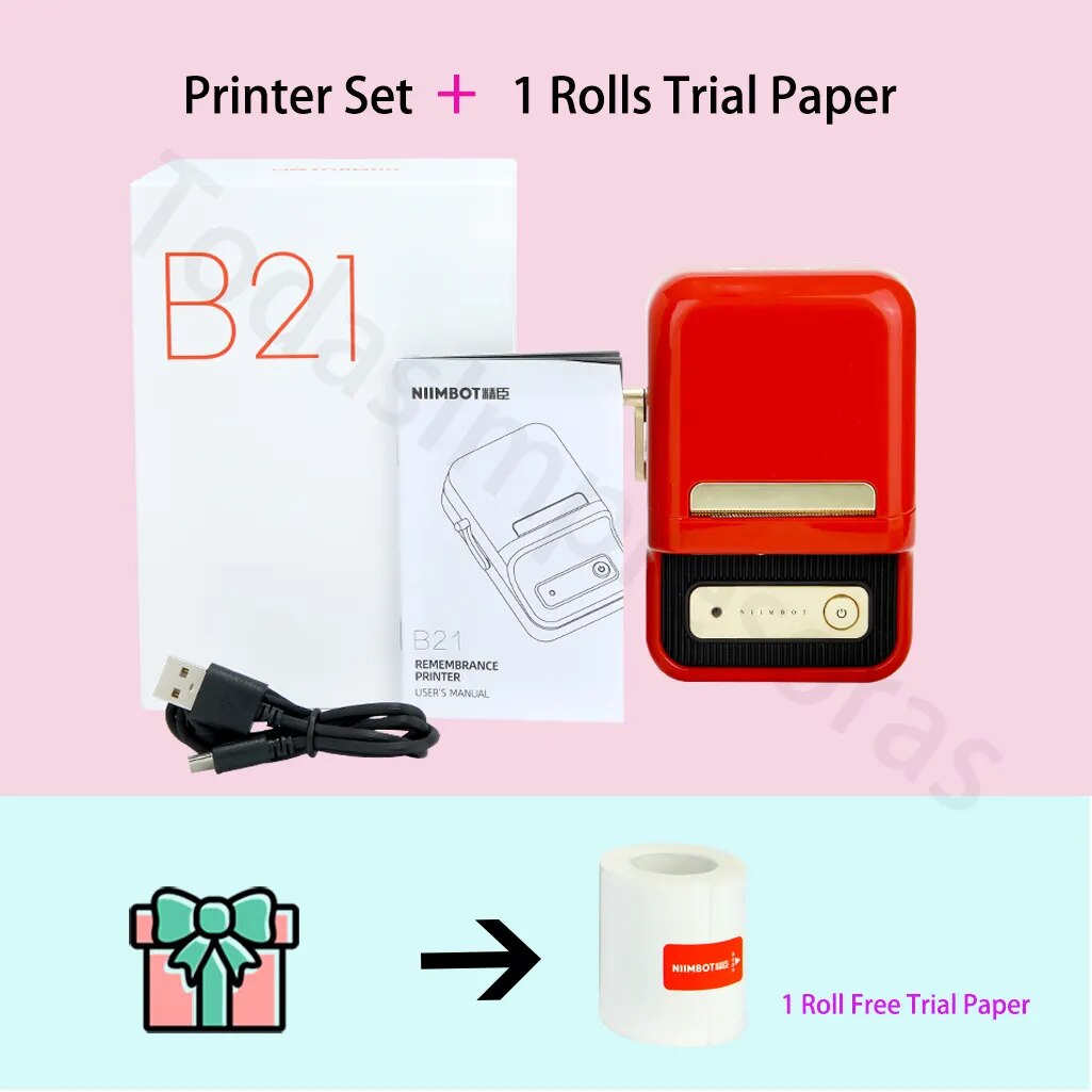 Wireless Portable Thermal Label Printer