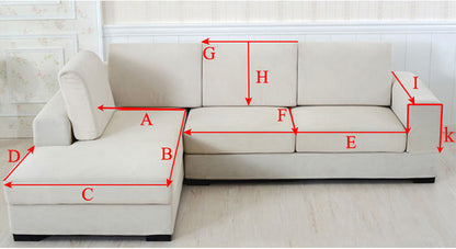 Sofa Size Chart